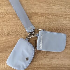 Lululemon Dual Pouch Wristlet Color Windmill